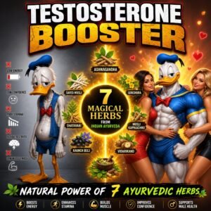 Real Testosterones Boosting Formula with Seven Magical Herbs